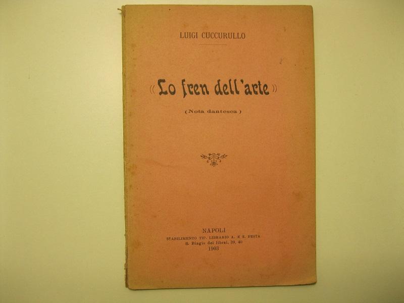 Lo fren dell'arte  (Nota dantesca)